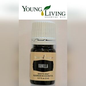 Young Living Essential Oils Vanilla 5ml For Diffuser Or Topical Use New Sealed